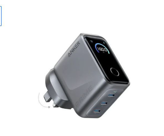 Picture of Anker Prime Charger (160W, 3 Ports, Smart Display)