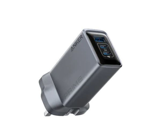 Picture of Anker Prime Charger (100W, 3 Ports, GaN) -Silver